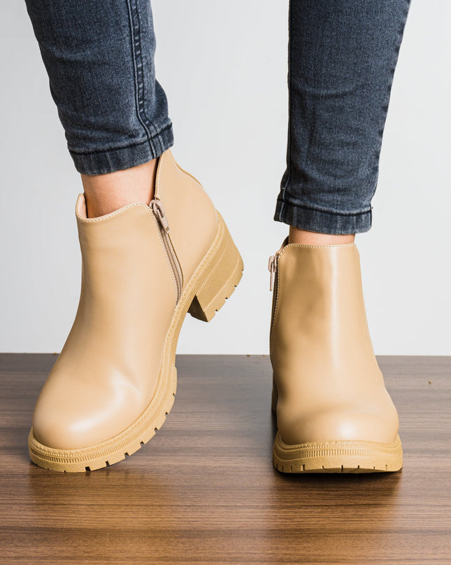 Botas Anna - Beige - Tienda Nébula