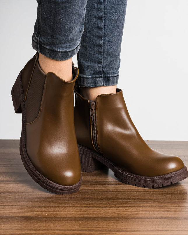 Botas Anna - Marrón - Tienda Nébula