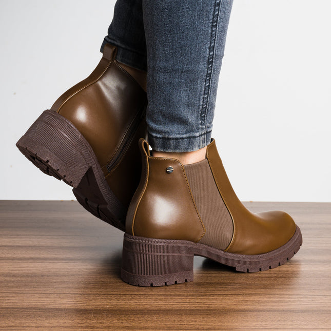 Botas Anna - Marrón - Tienda Nébula