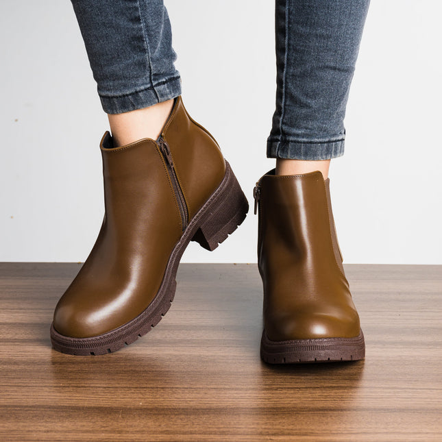Botas Anna - Marrón - Tienda Nébula
