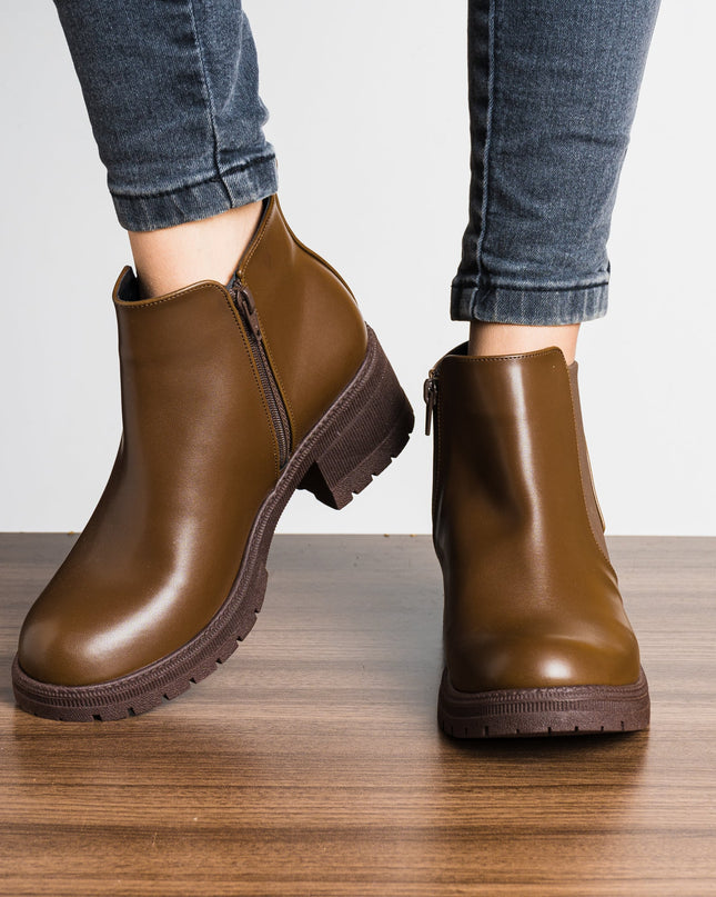 Botas Anna - Marrón - Tienda Nébula