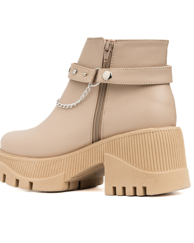 Botas Arisbeth - Beige - Tienda Nébula