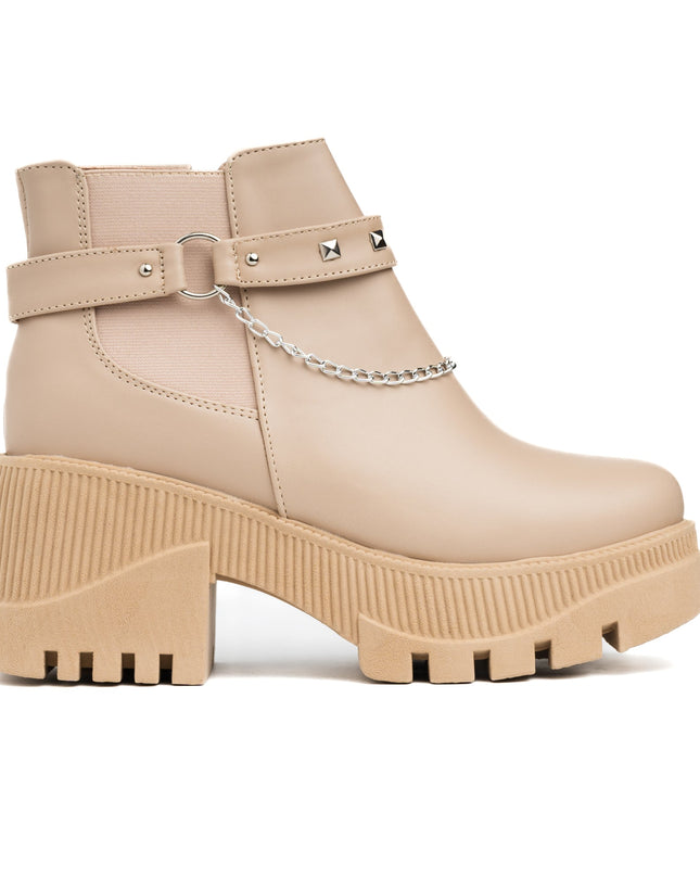 Botas Arisbeth - Beige - Tienda Nébula