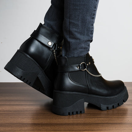 Botas Arisbeth - Negro - Tienda Nébula