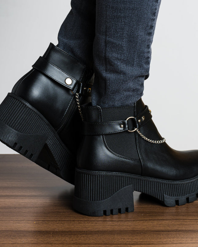 Botas Arisbeth - Negro - Tienda Nébula
