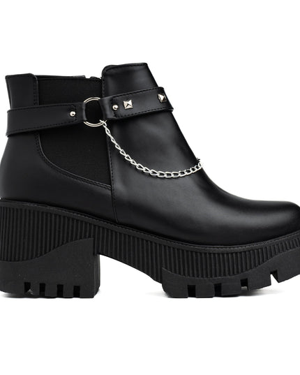 Botas Arisbeth - Negro - Tienda Nébula