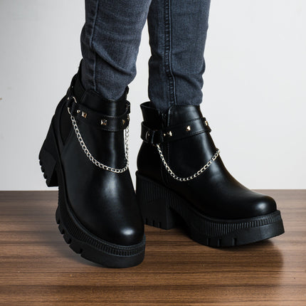 Botas Arisbeth - Negro - Tienda Nébula