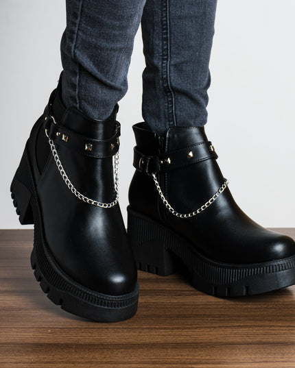 Botas Arisbeth - Negro - Tienda Nébula