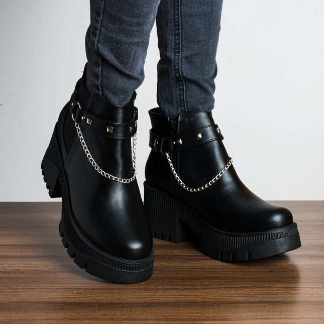 Botas Arisbeth - Negro - Tienda Nébula