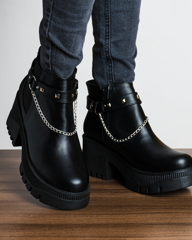 Botas Arisbeth - Negro - Tienda Nébula