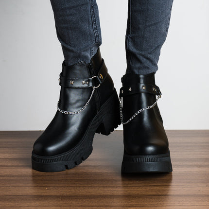 Botas Arisbeth - Negro - Tienda Nébula
