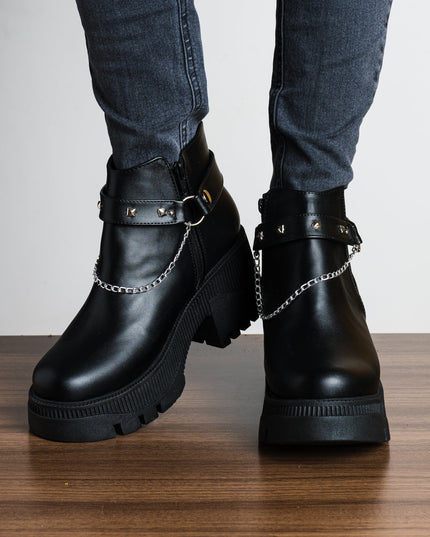 Botas Arisbeth - Negro - Tienda Nébula
