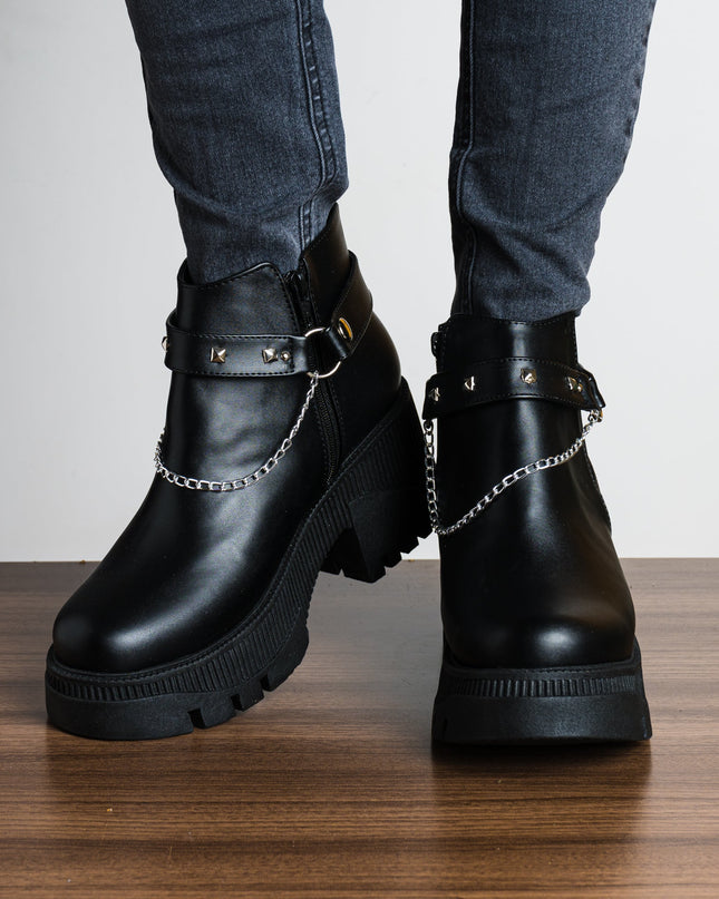 Botas Arisbeth - Negro - Tienda Nébula