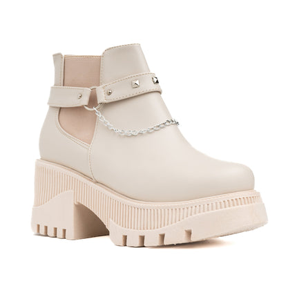 Botas Arisbeth - Nude - Tienda Nébula