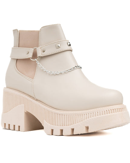 Botas Arisbeth - Nude - Tienda Nébula