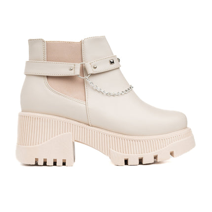 Botas Arisbeth - Nude - Tienda Nébula