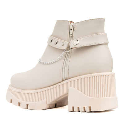Botas Arisbeth - Nude - Tienda Nébula
