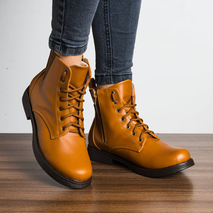 Botas Athalia - Camel - Tienda Nébula