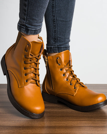 Botas Athalia - Camel - Tienda Nébula