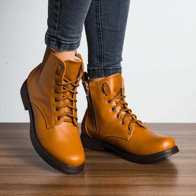 Botas Athalia - Camel - Tienda Nébula
