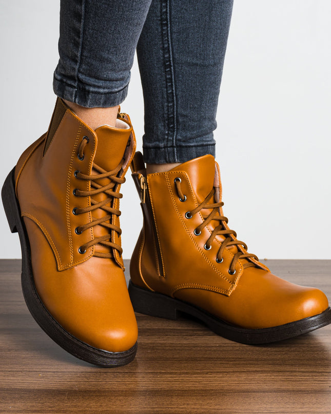 Botas Athalia - Camel - Tienda Nébula