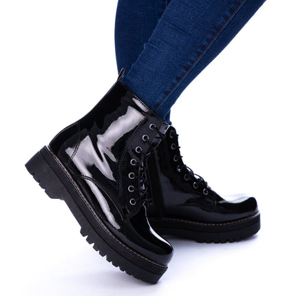 Botas Bado - Negro Charol - Tienda Nébula