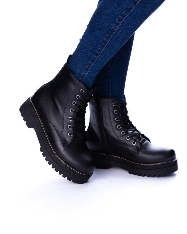 Botas Bado - Negro Cuero - Tienda Nébula