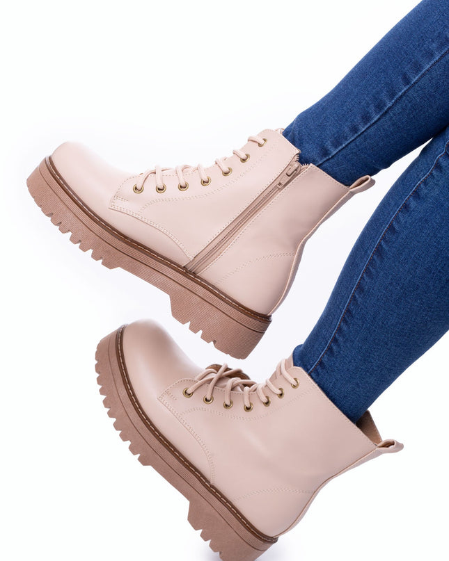 Botas Bado - Nude Cuero - Tienda Nébula