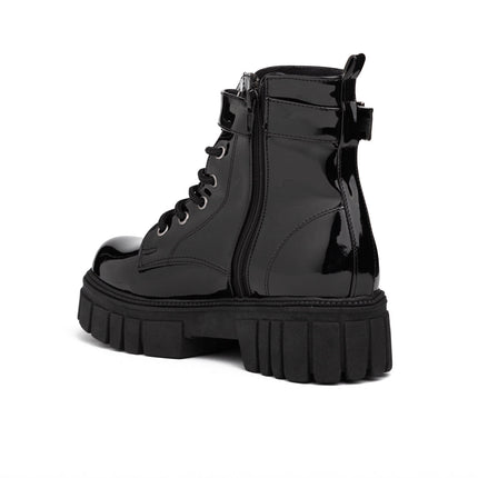 Botas Bottles - Negro Charol - Tienda Nébula