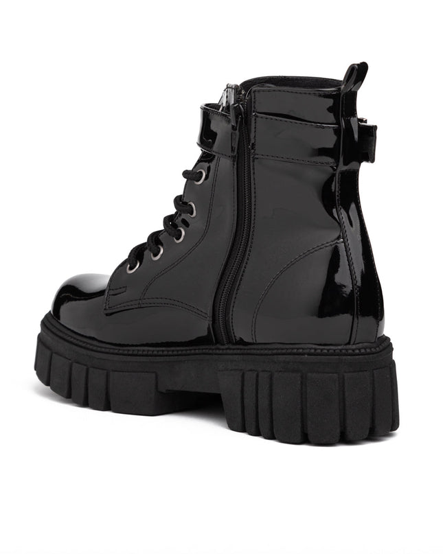 Botas Bottles - Negro Charol - Tienda Nébula