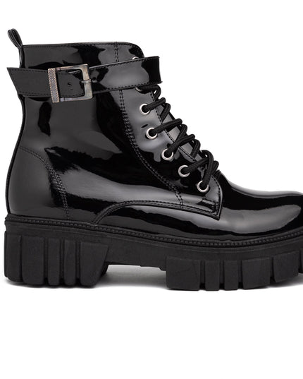 Botas Bottles - Negro Charol - Tienda Nébula