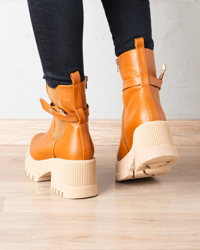 Botas Buttom - Camel - Tienda Nébula