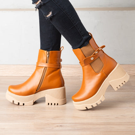 Botas Buttom - Camel - Tienda Nébula