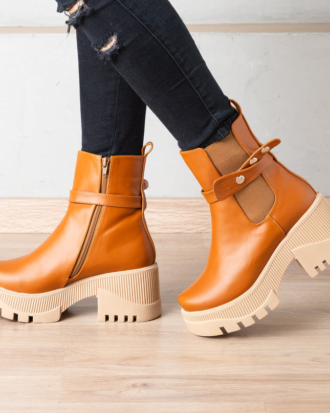 Botas Buttom - Camel - Tienda Nébula