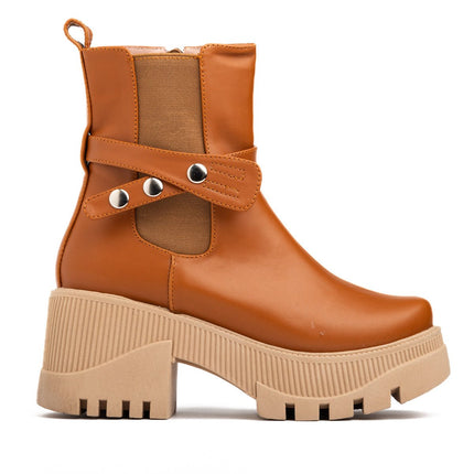 Botas Buttom - Camel - Tienda Nébula