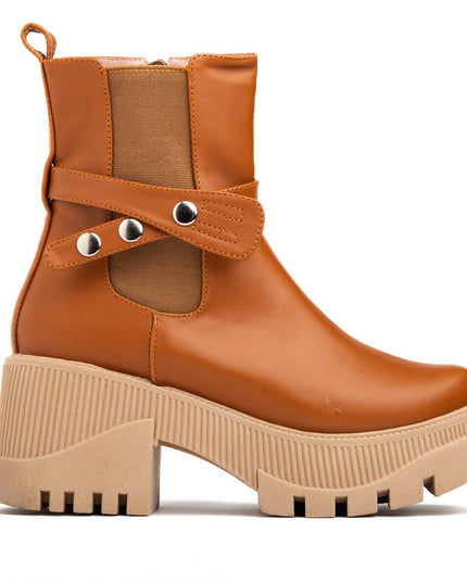 Botas Buttom - Camel - Tienda Nébula