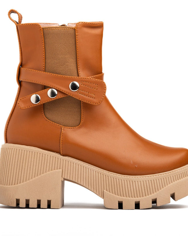 Botas Buttom - Camel - Tienda Nébula