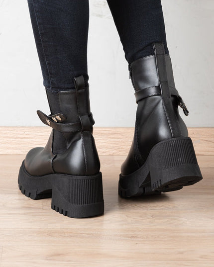 Botas Buttom - Negro - Tienda Nébula