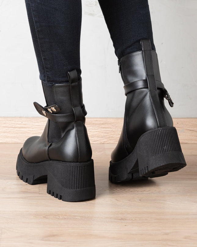 Botas Buttom - Negro - Tienda Nébula