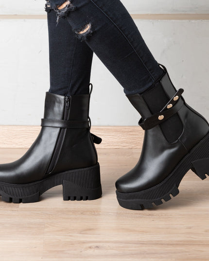 Botas Buttom - Negro - Tienda Nébula