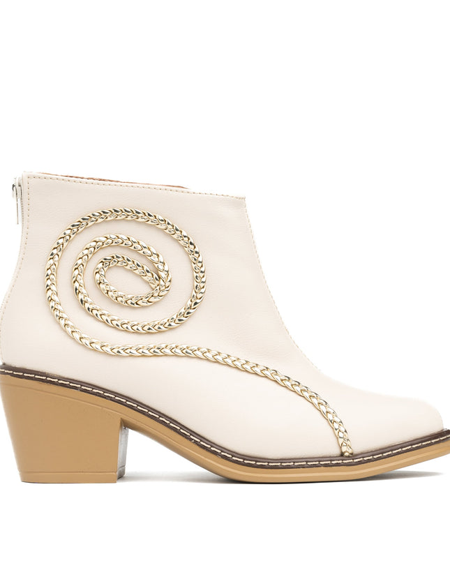 Botas Cromas - Nude - Tienda Nébula