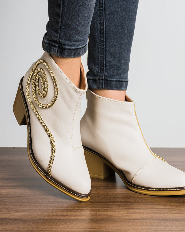 Botas Cromas - Nude - Tienda Nébula
