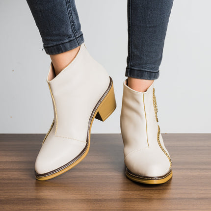 Botas Cromas - Nude - Tienda Nébula