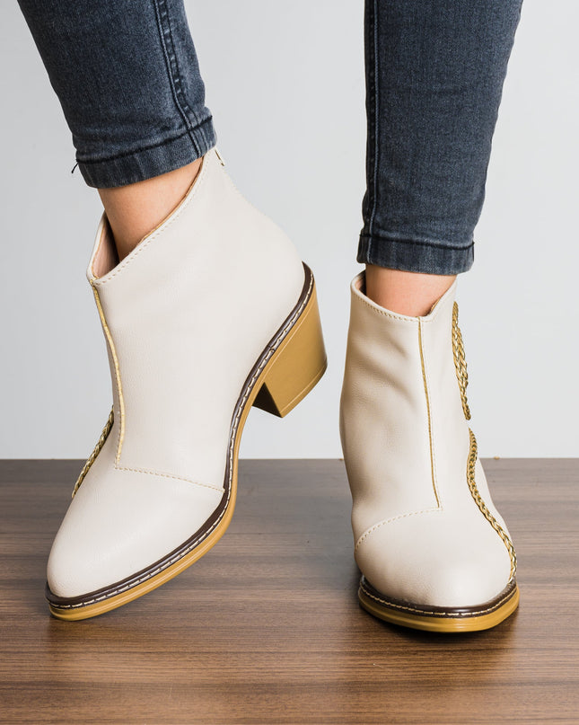 Botas Cromas - Nude - Tienda Nébula