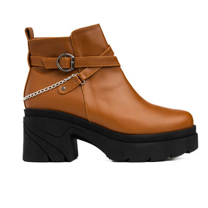 Botas Dania - Camel - Tienda Nébula