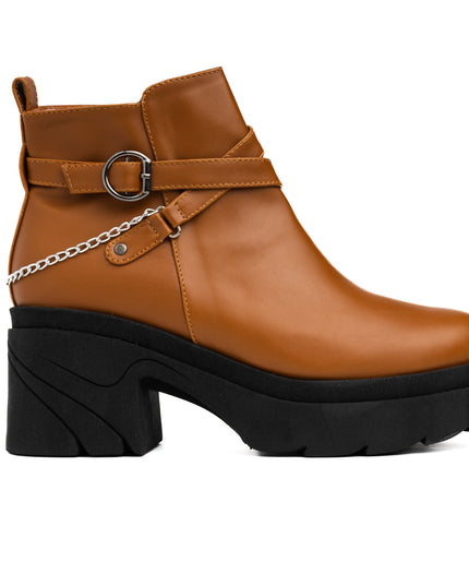 Botas Dania - Camel - Tienda Nébula