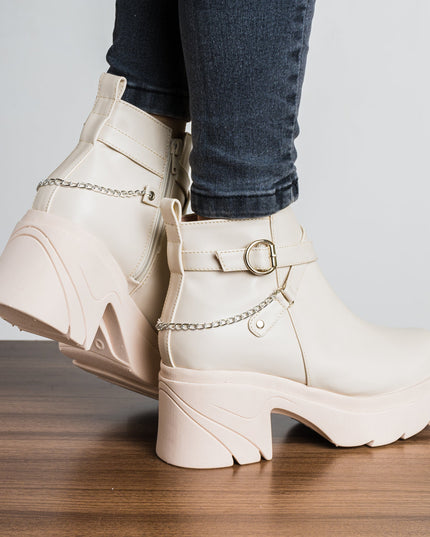 Botas Dania - Nude - Tienda Nébula