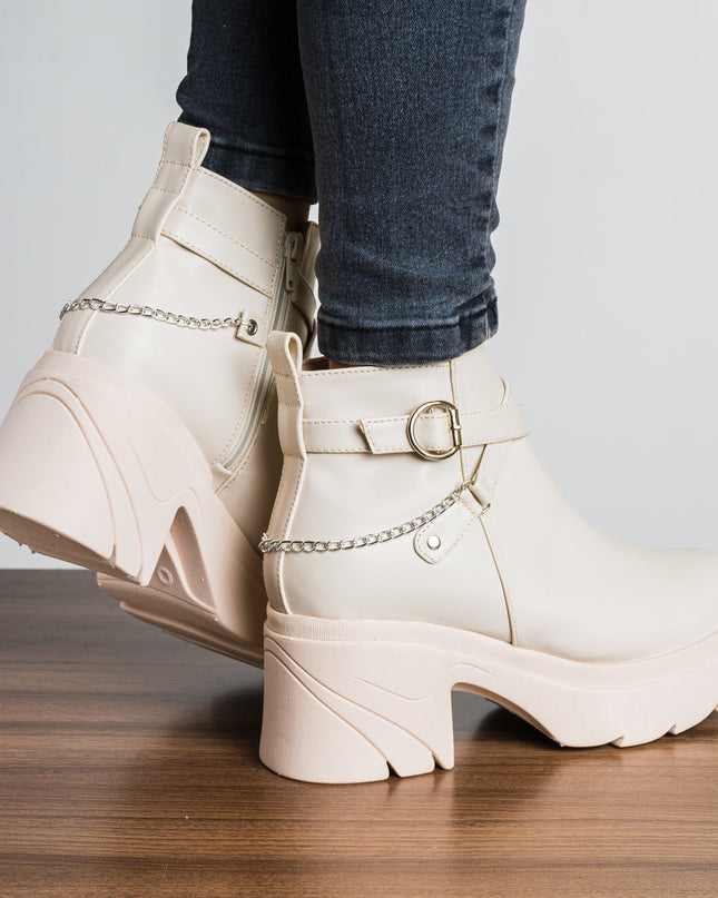Botas Dania - Nude - Tienda Nébula
