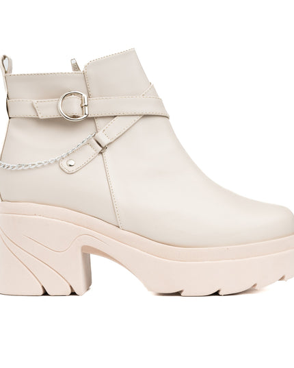 Botas Dania - Nude - Tienda Nébula