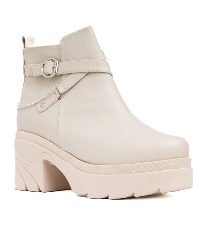 Botas Dania - Nude - Tienda Nébula